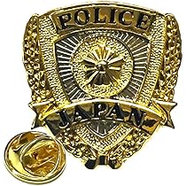 Amazon.co.jp: 警察グッズ ピンバッジ タイタック ネクタイピン ドラマ